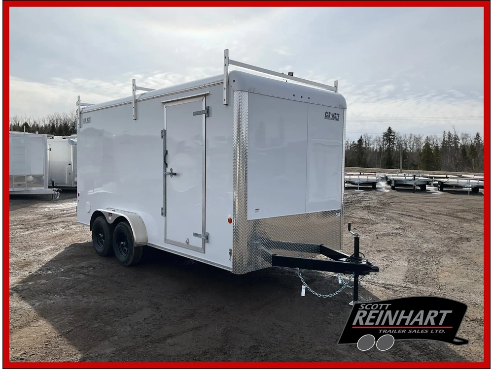 2026 Car Mate Trailers 7x16 Hd Custom Cargo alt