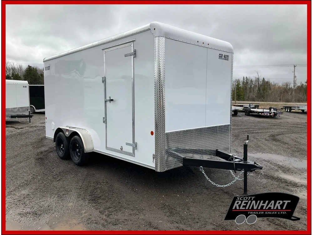 2026 Car Mate Trailers 7x16 Hd Custom Cargo Trailer alt