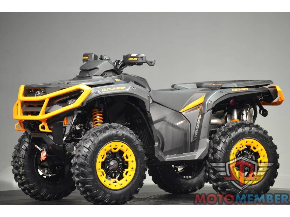 2026 Can-am Outlander Xt-p 1000r Mineral Grey & Orange Crush alt