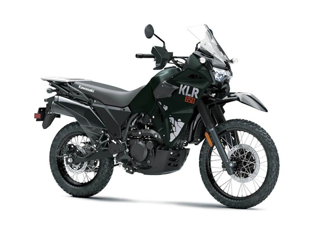 2025 Kawasaki Klr®650 Metallic Matte Old School Green alt