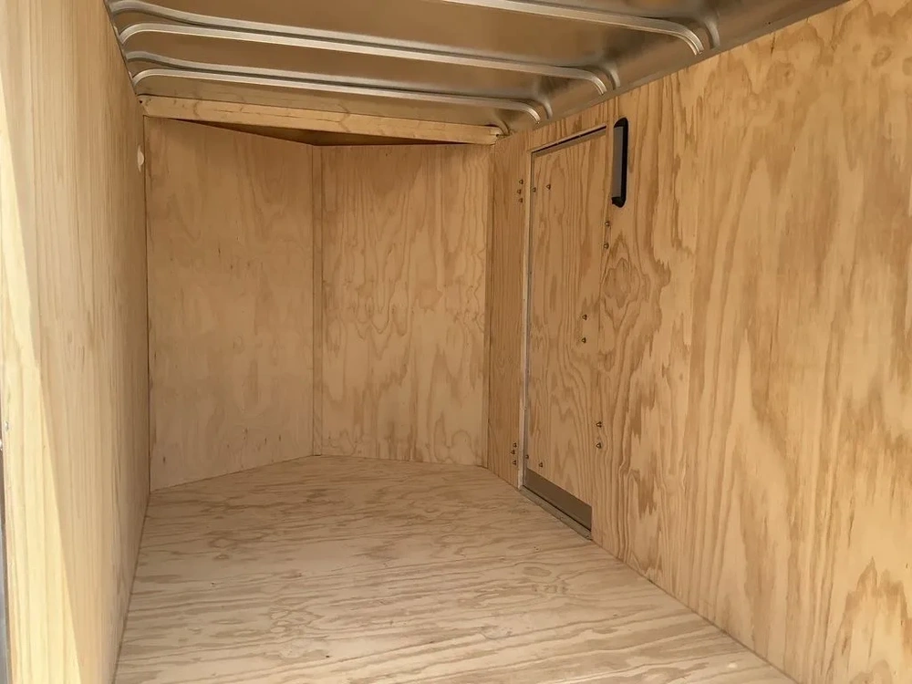 2026 Car Mate Trailers 6x10 Plus V-nose Liberty Sport Cargo Trailer alt