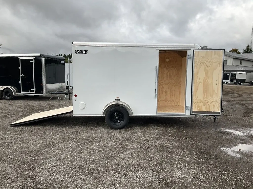 2026 Car Mate Trailers 6x12 Sportster Cargo Trailer alt