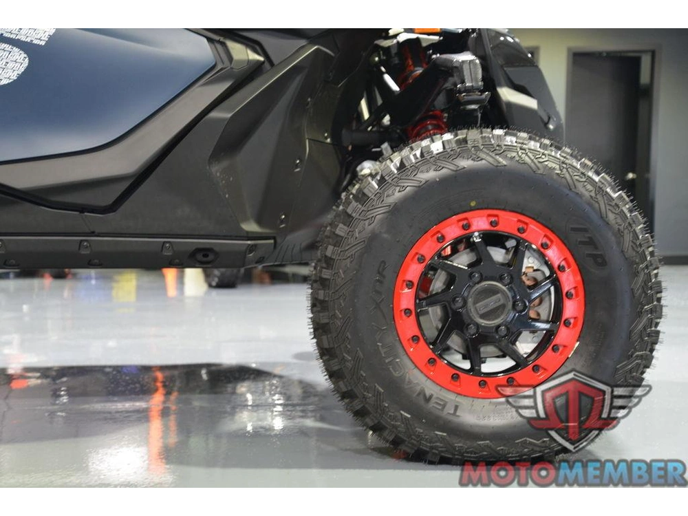 2025 Can-am Maverick R Max X Rs With Smart-shox Dusty Navy & Legion Red alt