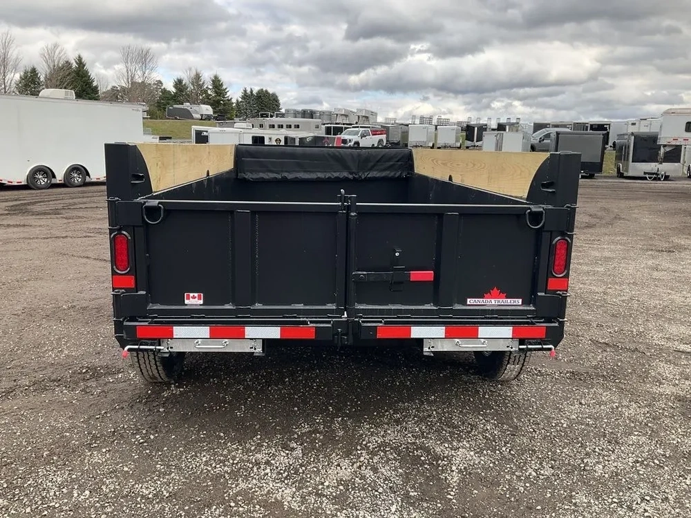 2026 Canada Trailers 6x12 5 Ton Dump Trailer alt