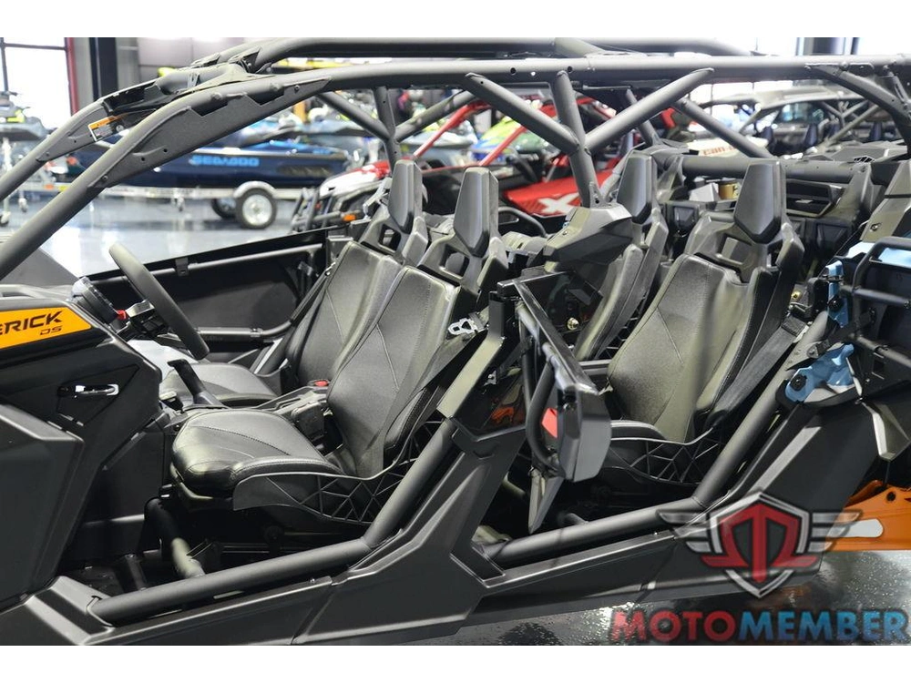 2026 Can-am Maverick X3 Max Ds Turbo Scandi Blue & Orange Crush alt