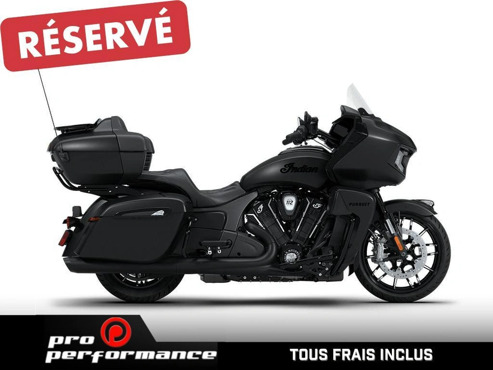 2026 Indian Motorcycle Pursuit Dark Horse + 112 & Audio Package alt