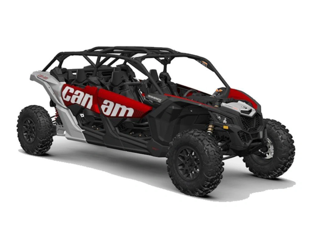 2025 Can-am Maverick X3 Max Ds Turbo Rr Fiery Red & Hyper Silver alt