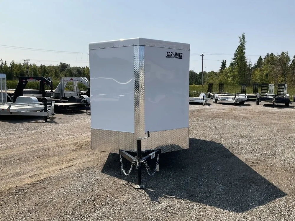 2026 Car Mate Trailers 6x10 Plus V-nose Liberty Sport Cargo Trailer alt