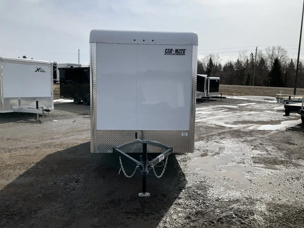 2026 Car Mate Trailers 6x12 Plus V-nose Sportster Cargo Trailer alt