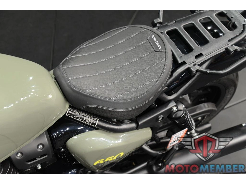 2024 Royal Enfield Shotgun 650 Drill Green alt