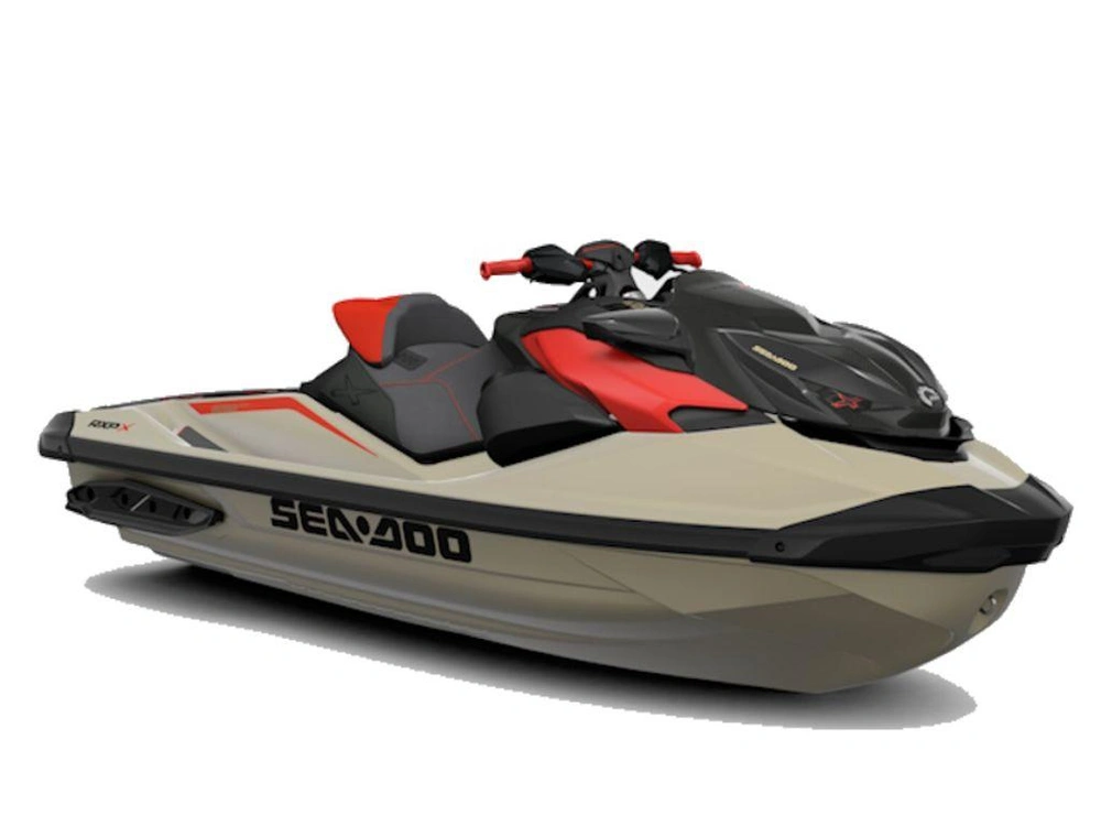 2025 Sea-doo Rxp-x™ 325 Tech, Brp Premium A, Ibr Metallic Tan / Lava Red alt