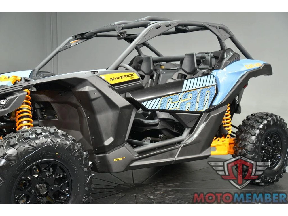 2026 Can-am Maverick X3 Ds Turbo Scandi Blue & Orange Crush alt