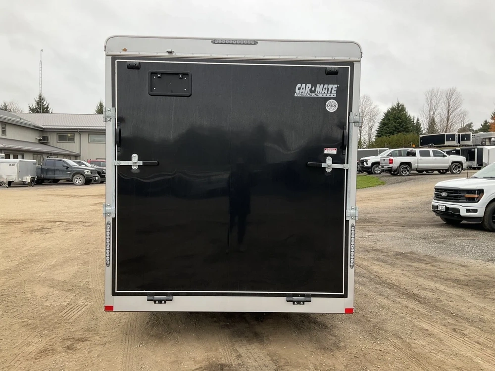 2026 Car Mate Trailers 7x18 Plus V-nose Hd Avalanche Cargo Trailer alt