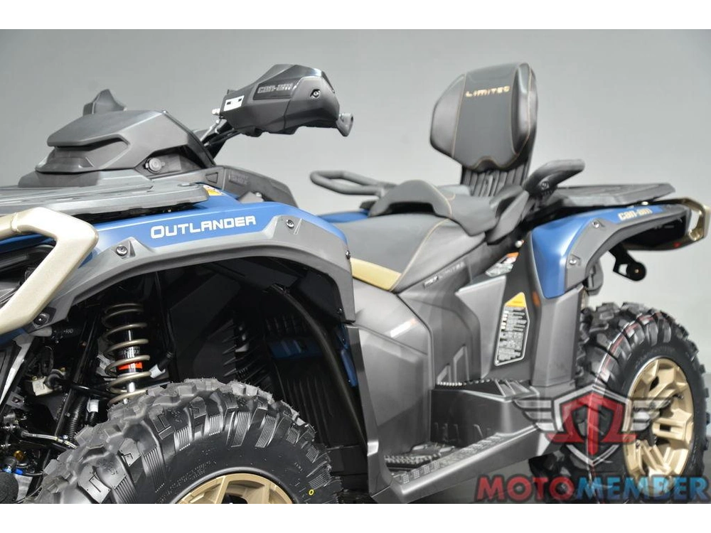 2026 Can-am Outlander Max Limited 1000r Dusty Navy alt