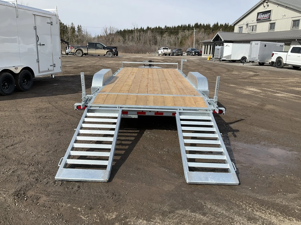 2026 Canada Trailers 82x18 7 Ton Galvanized Equipment Trailer alt