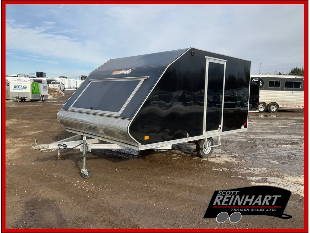 2022 Sno Pro 12x101 Hybrid All Aluminum Snowmobile Trailer alt