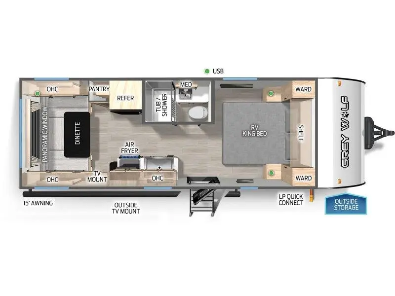 2026 Cherokee GREY WOLF 20 RDSE