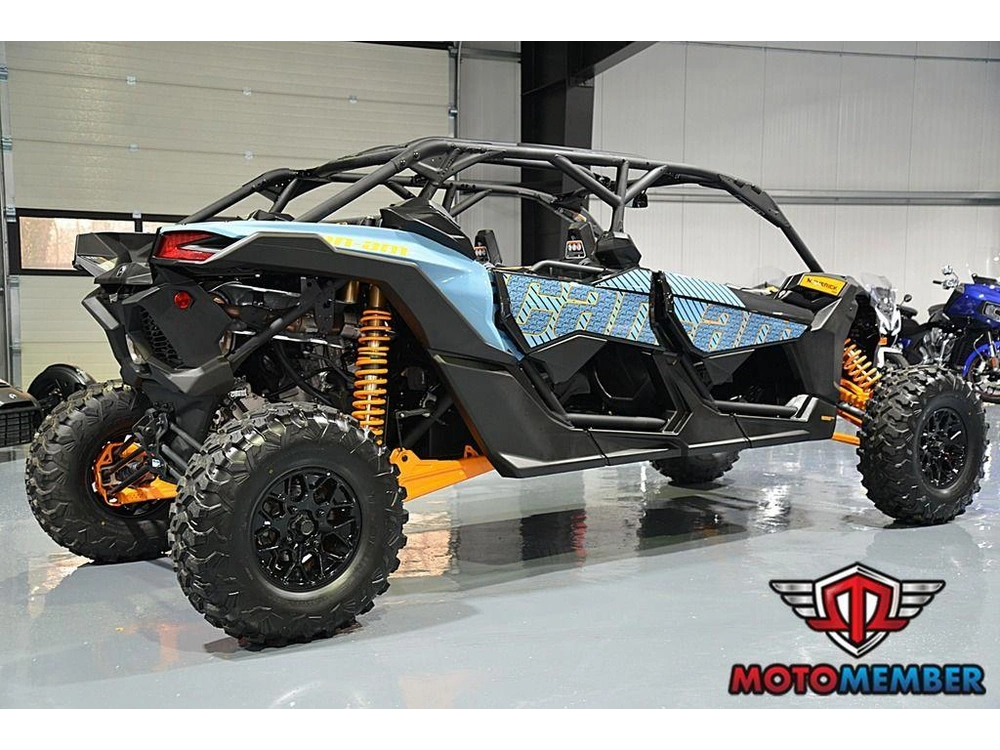 2026 Can-am Maverick X3 Max Rs Turbo Rr Scandi Blue & Orange Crush alt