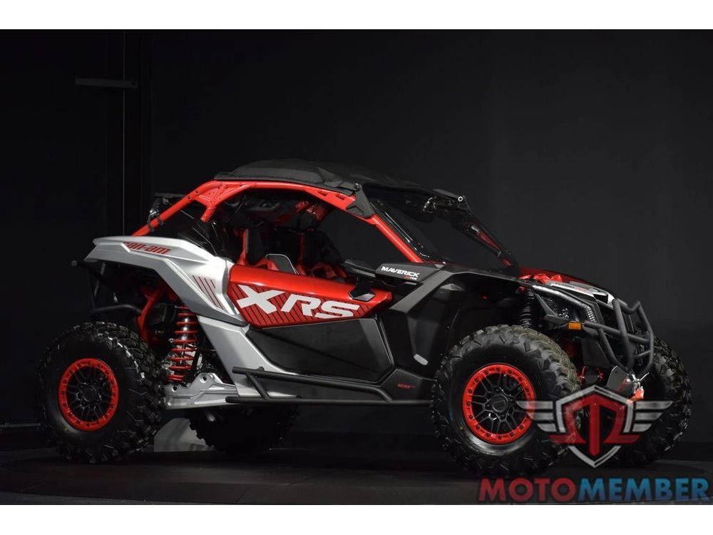 2025 Can-am Maverick X3 Ds Turbo Fiery Red & Hyper Silver alt