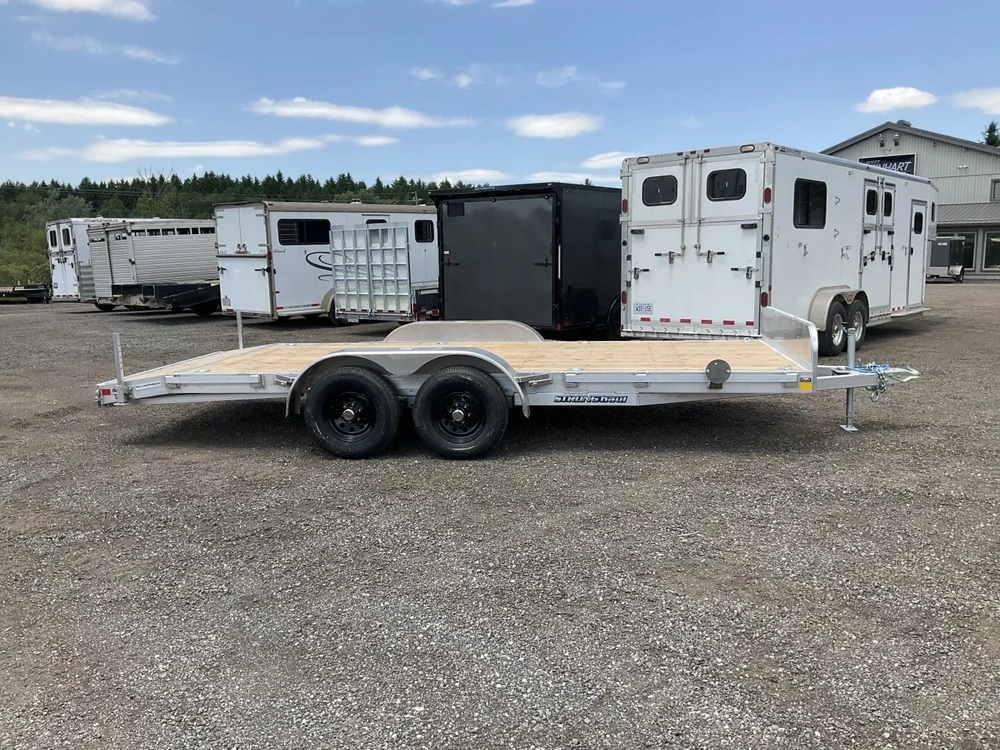 2025 Stronghaul 82x18 5 Ton All Aluminum Car Hauler alt