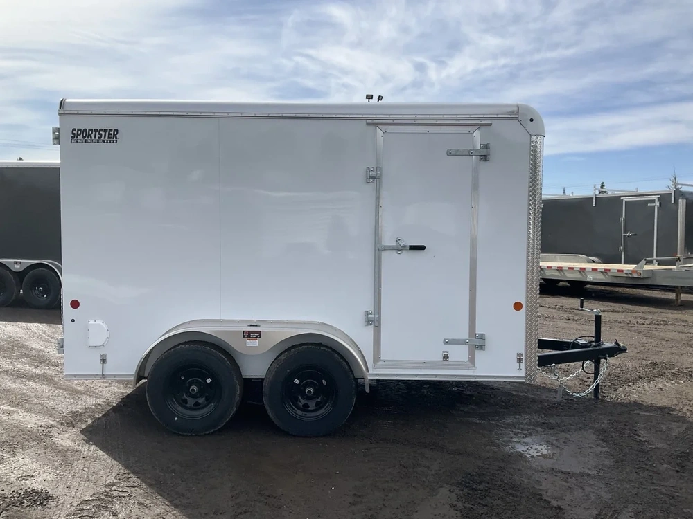 2026 Car Mate Trailers 6x12 Hd Sportster Cargo Trailer alt