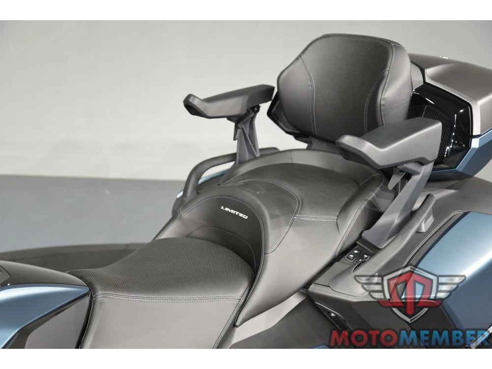 2026 Can-am Spyder Rt Limited Mineral Blue alt