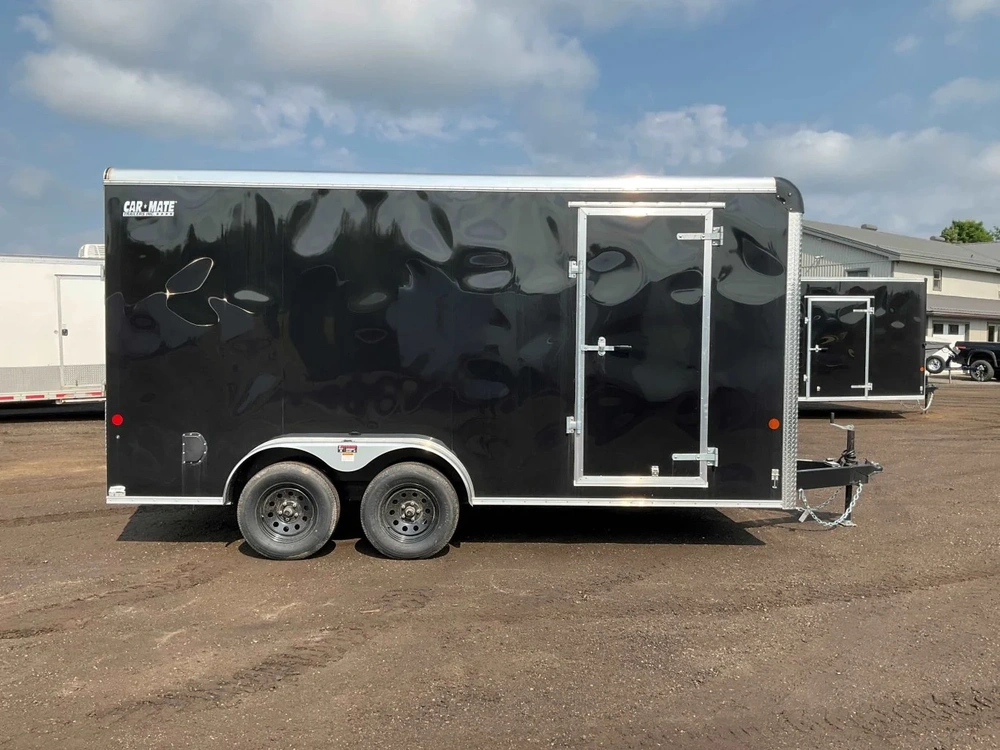 2025 Car Mate Trailers 7x16 Hd Custom Cargo Trailer alt