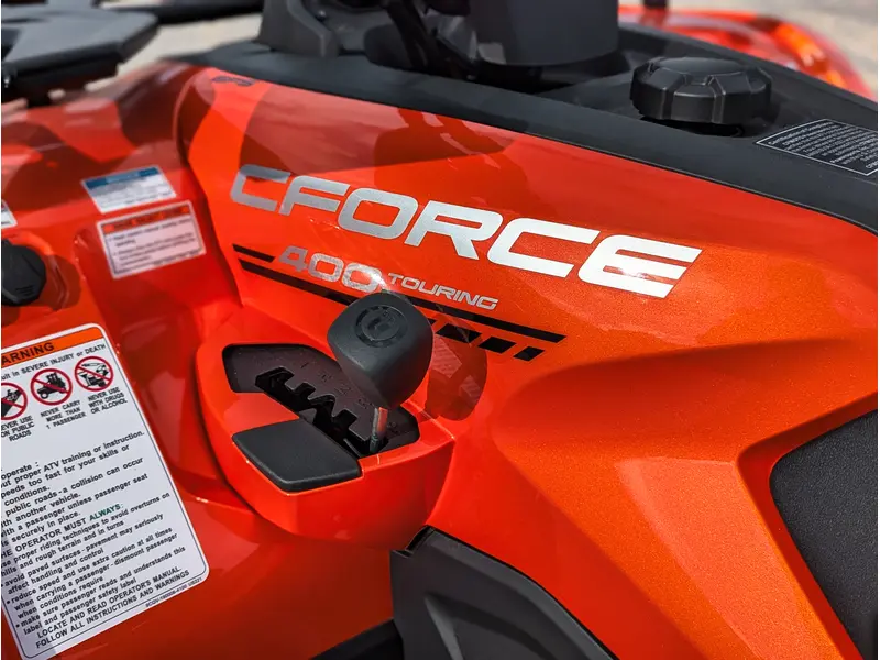 2026 CFMOTO CFORCE 400 Touring // Lava Orange thumbnail 13