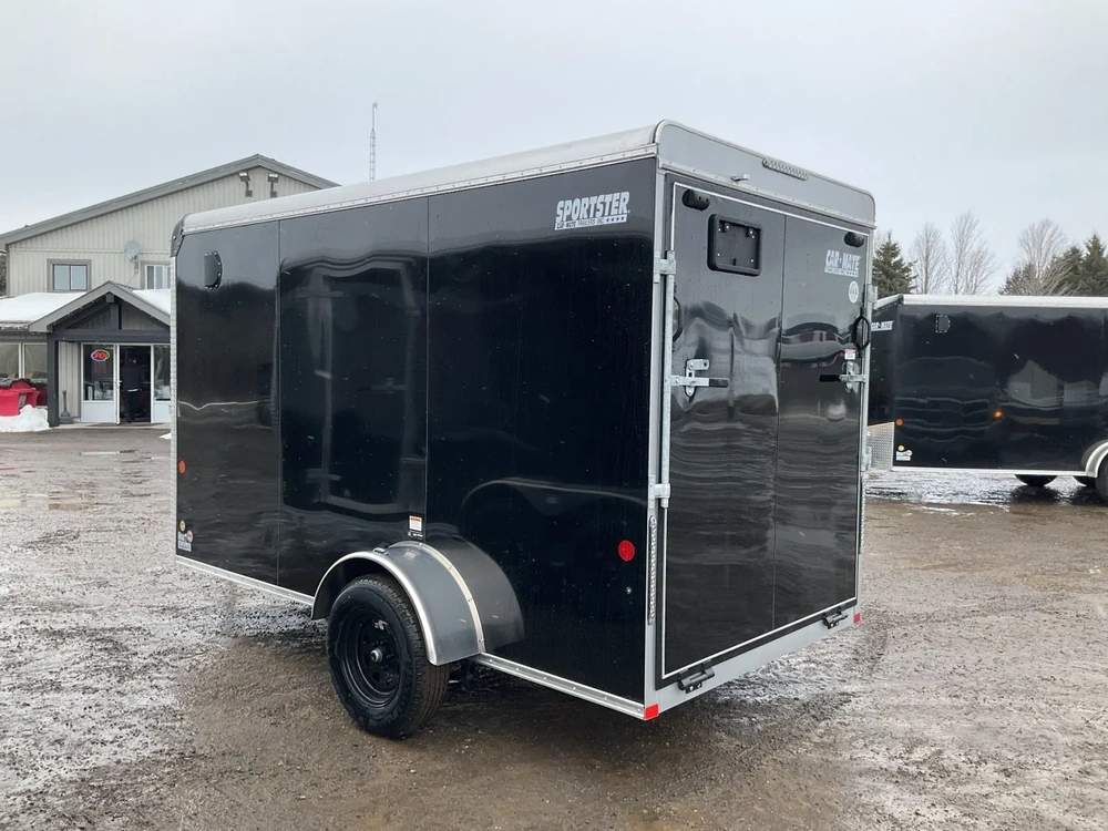 2026 Car Mate Trailers 6x12 Sportster Cargo Trailer alt