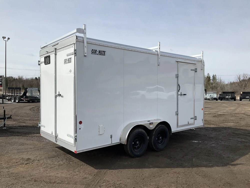 2026 Car Mate Trailers 7x16 Hd Custom Cargo alt