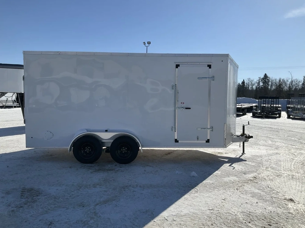2026 Xcel Trailers 7x16 Plus V-nose Aluminum Cargo Trailer alt