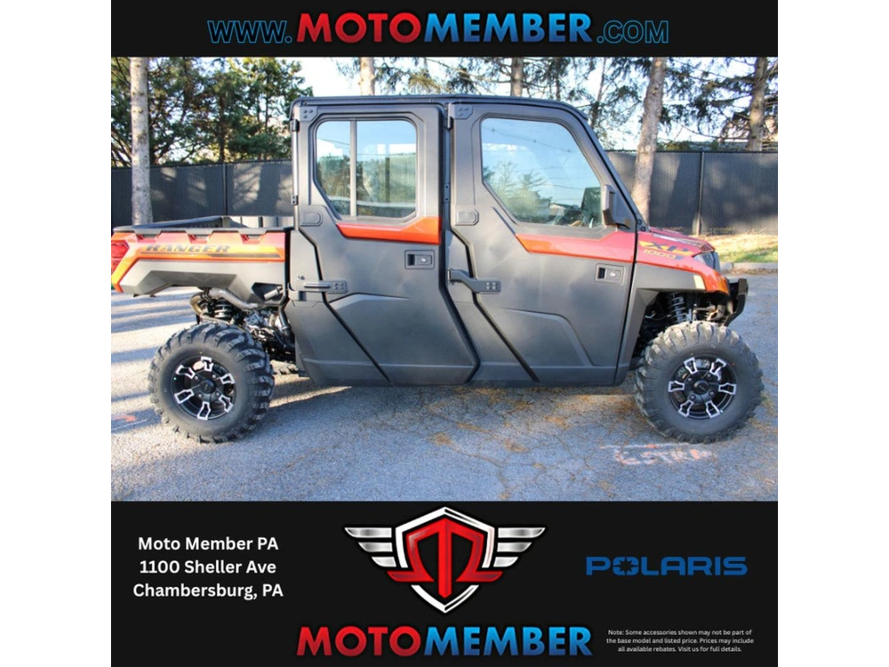 2026 Polaris Ranger Crew Xp 1000 Northstar Edition Ultimate Orange Rust alt