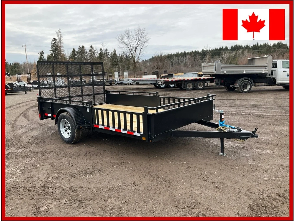2026 Canada Trailers 7x12 Utility Trailer alt