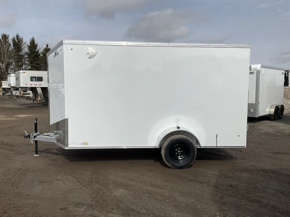 2026 Xcel Trailers 6x12 Plus V-nose All Aluminum Cargo Trailer alt