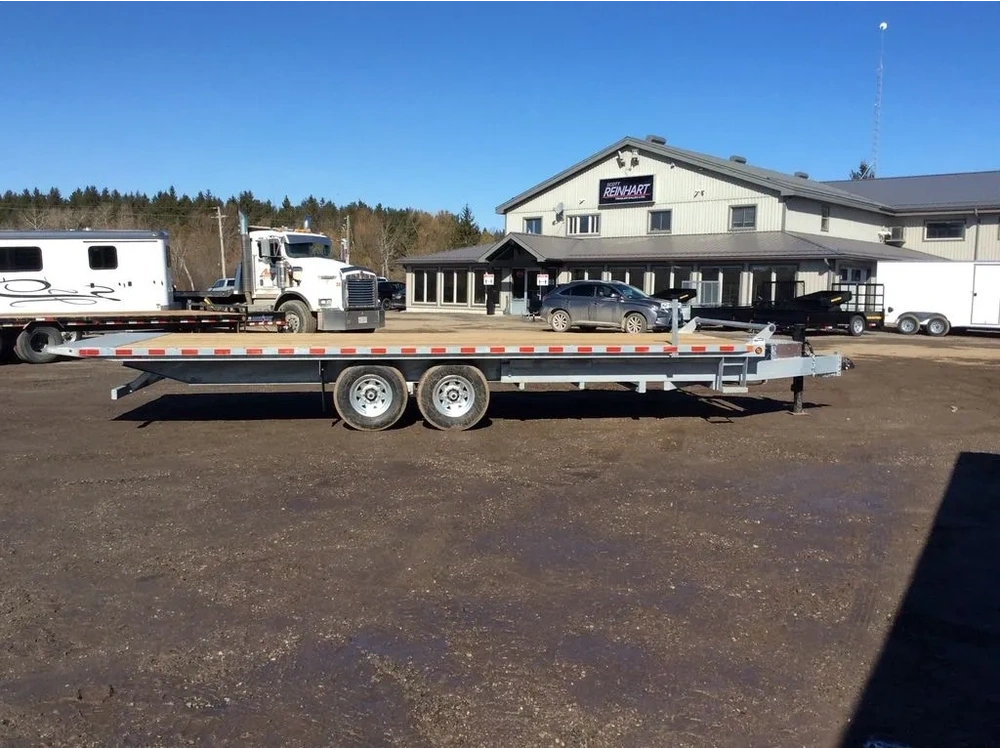 2026 Canada Trailers 8.5x24 Galvanized 7 Ton Hydraulic Tilt Trailer alt