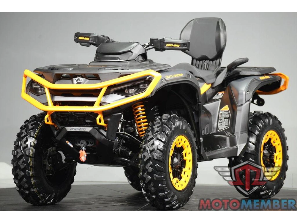 2026 Can-am Outlander Max Xt-p 1000r Mineral Grey & Orange Crush alt