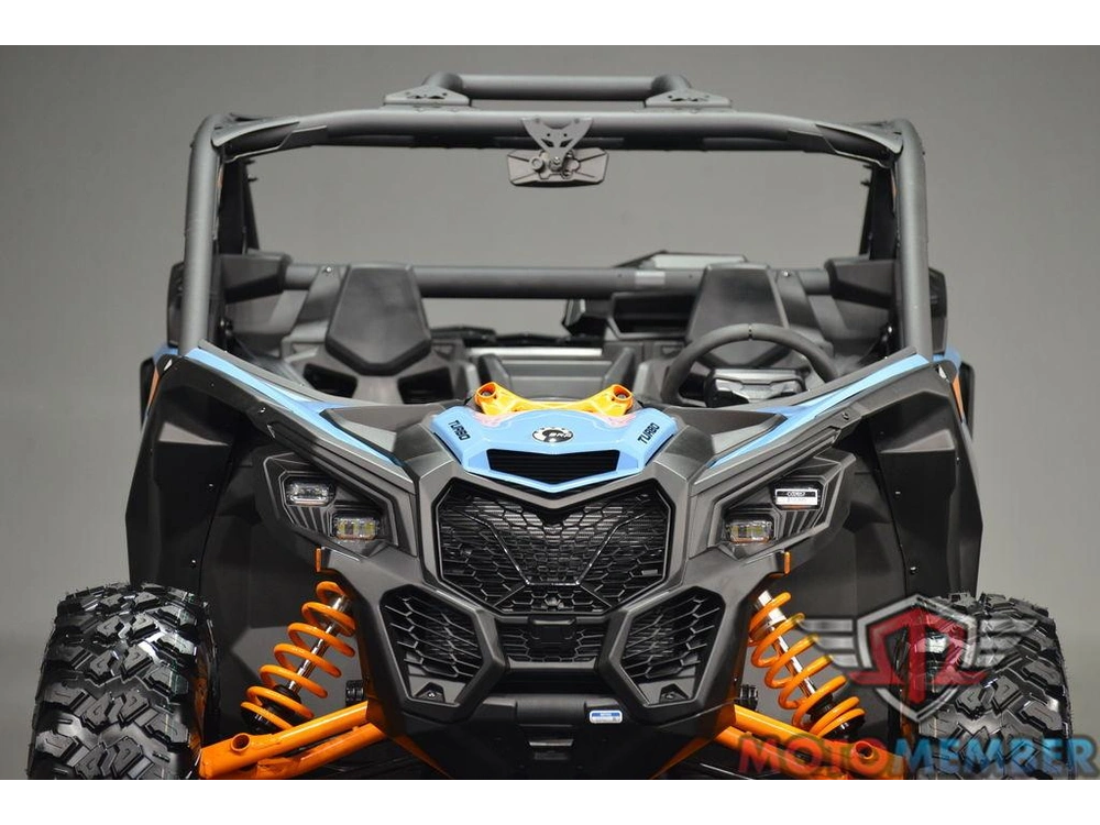 2026 Can-am Maverick X3 Ds Turbo Scandi Blue & Orange Crush alt