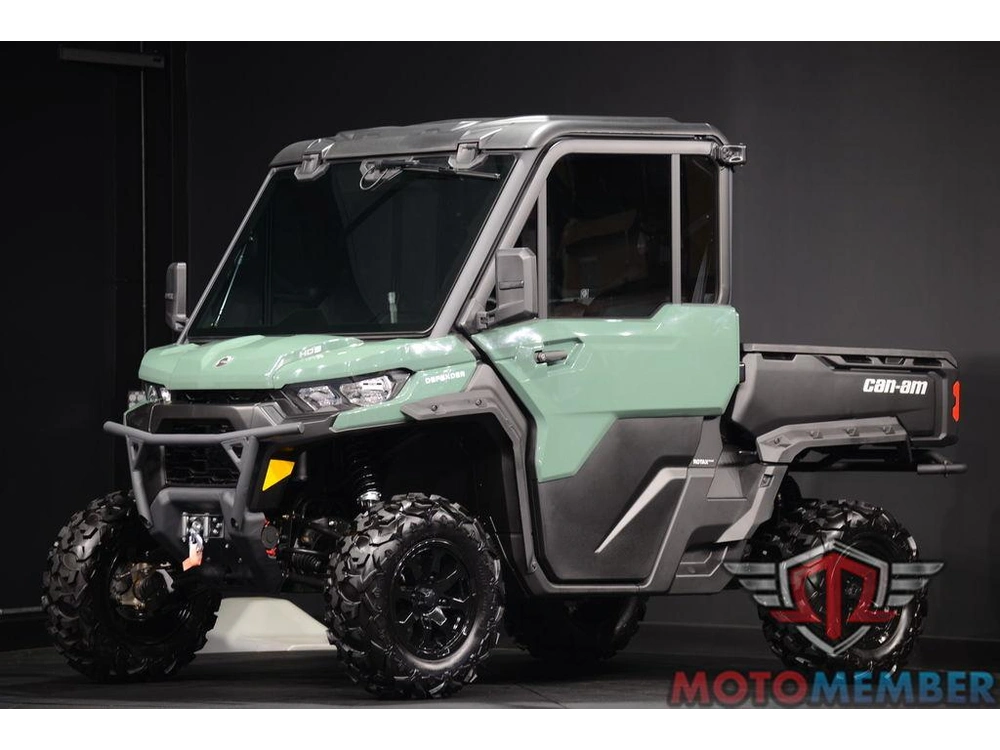 2025 Can-am Defender Dps Cab Hd9 Compass Green alt