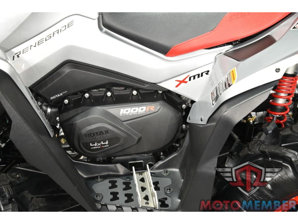 2026 Can-am Renegade X Mr 1000 R Hyper Silver & Legion Red alt