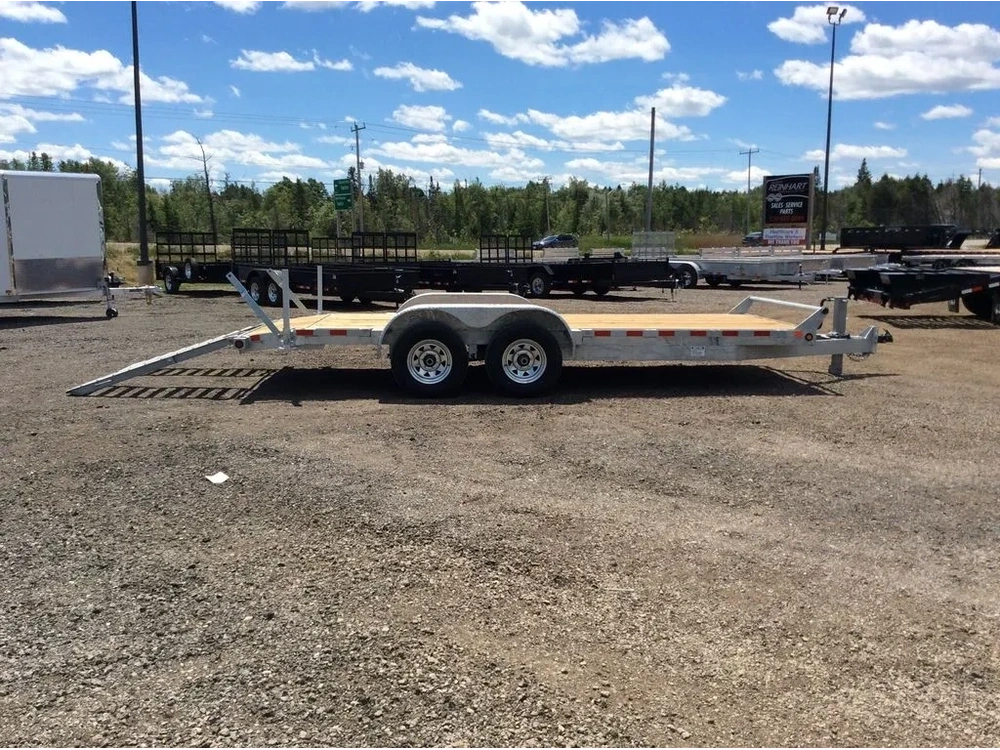 2026 Canada Trailers 82x18 5 Ton Galvanized Equipment Trailer alt