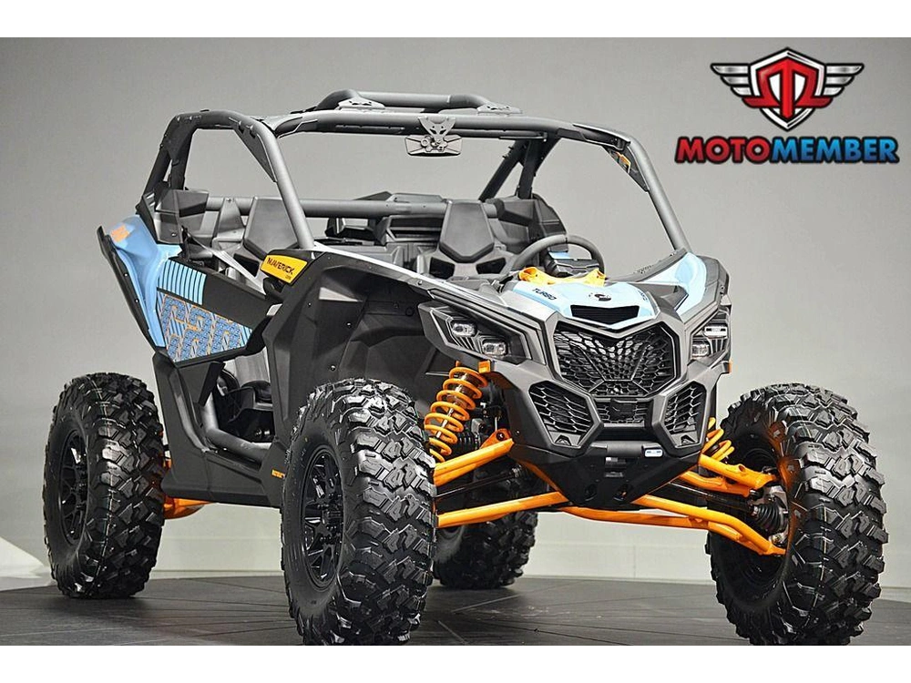 2026 Can-am Maverick X3 Ds Turbo Scandi Blue & Orange Crush alt
