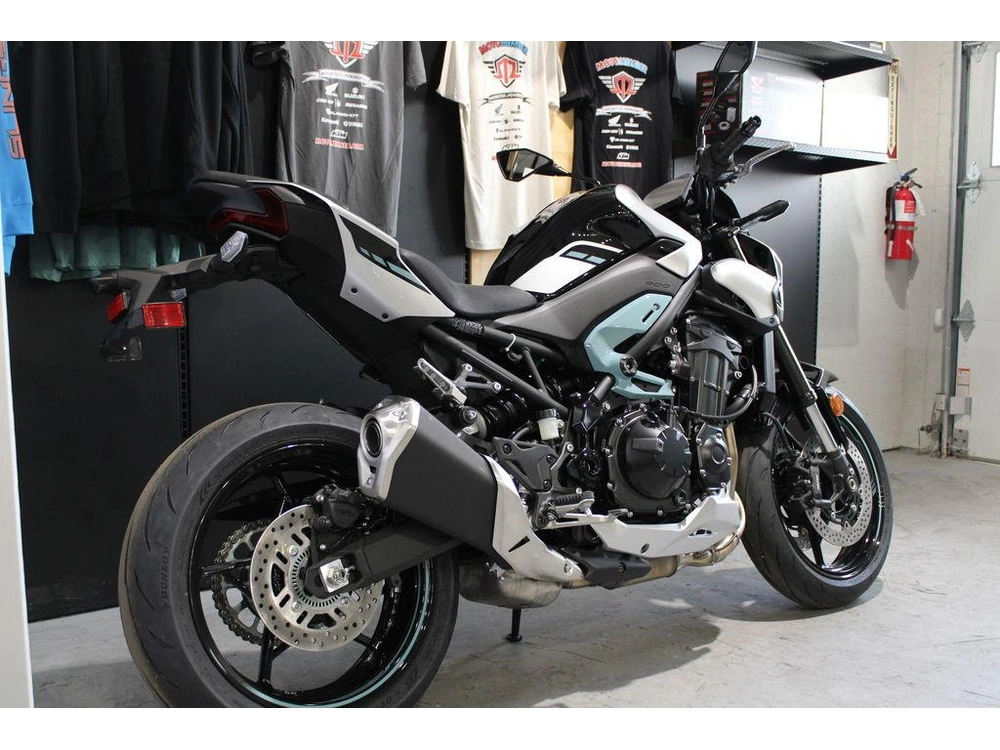 2025 Kawasaki Z900 Abs Galaxy Silver/metallic Spark Black alt