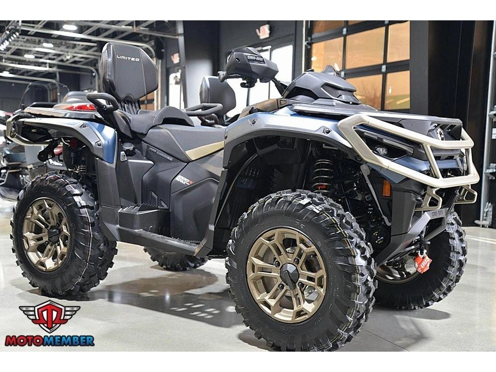 2026 Can-am Outlander Max Limited 1000r Dusty Navy alt