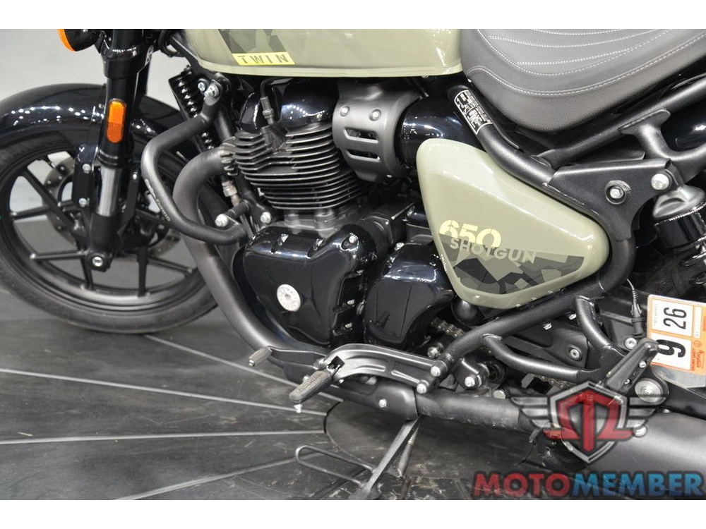 2024 Royal Enfield Shotgun 650 Drill Green alt