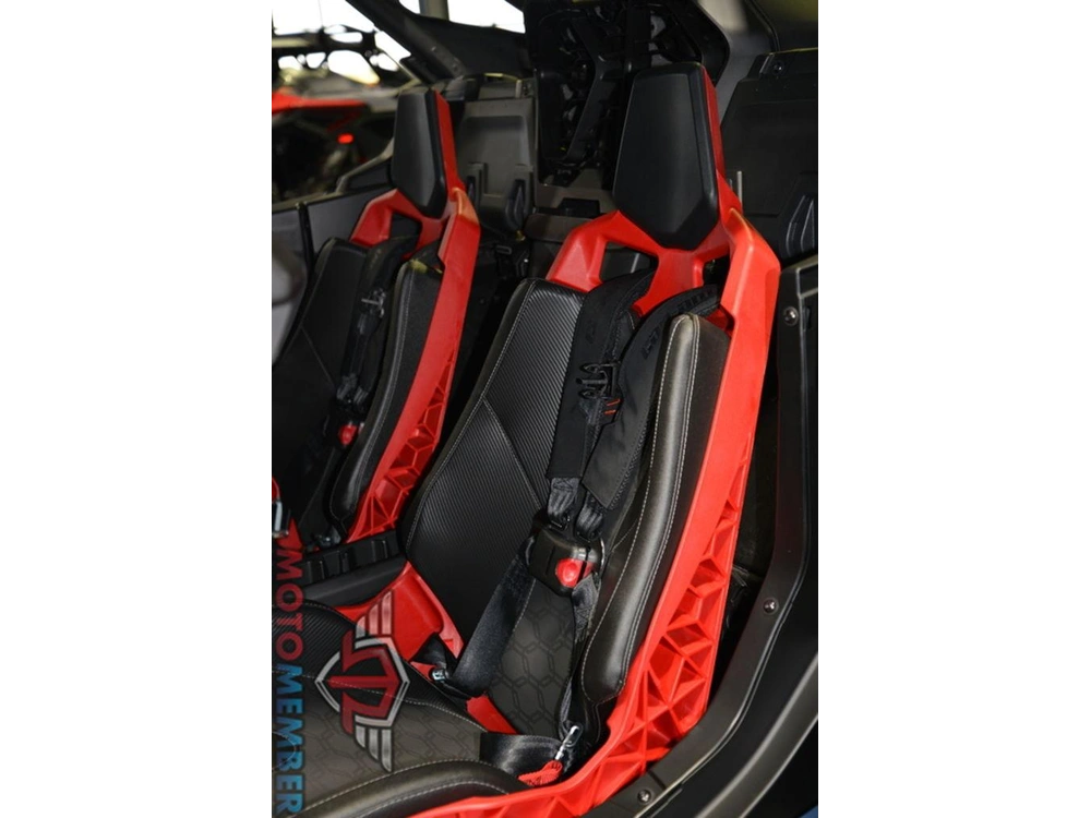 2025 Can-am Maverick R Max X Rs With Smart-shox Dusty Navy & Legion Red alt