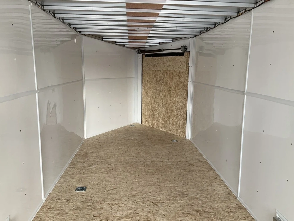 2026 Xcel Trailers 7.5x22 Plus V-nose Aluminum Snowmobile Trailer alt