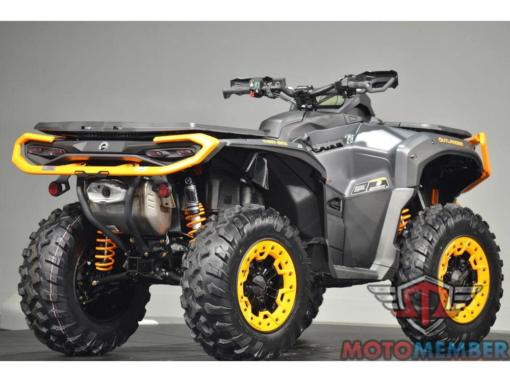 2026 Can-am Outlander Xt-p 1000r Mineral Grey & Orange Crush alt