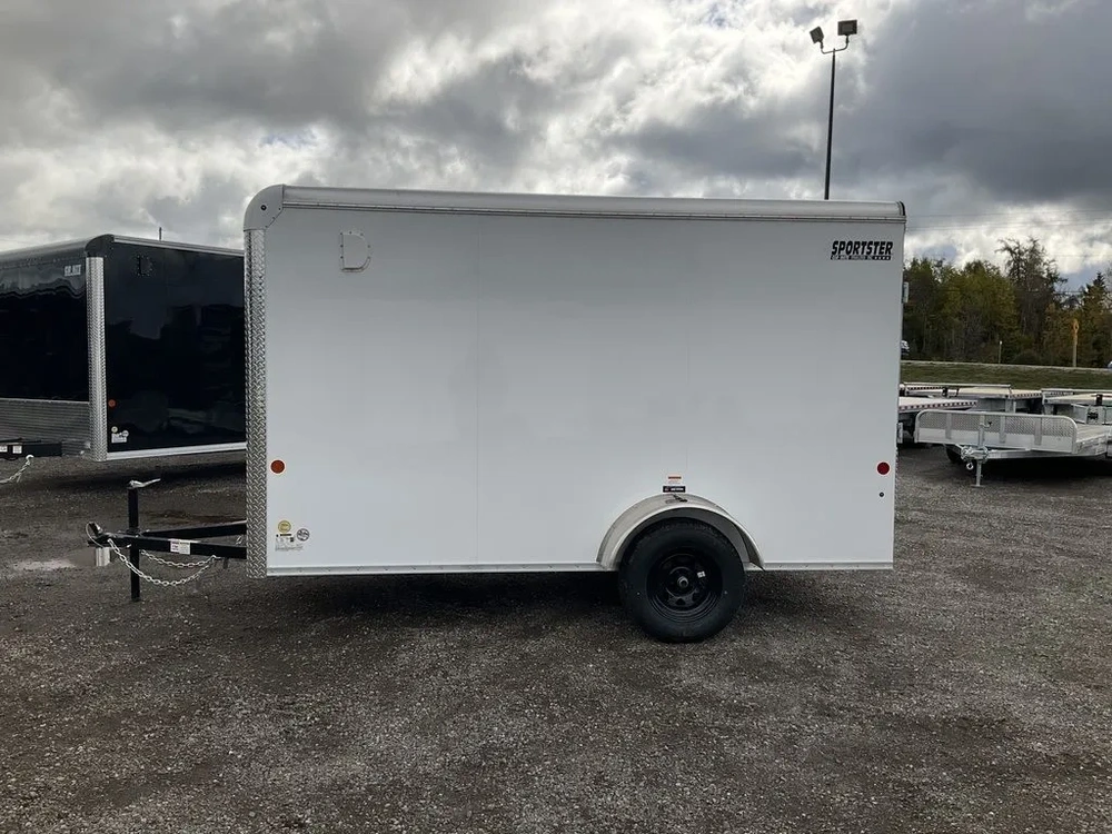 2026 Car Mate Trailers 6x12 Sportster Cargo Trailer alt