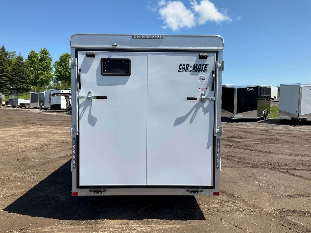 2025 Car Mate Trailers 6x12 Plus V-nose Liberty Sport Cargo Trailer alt