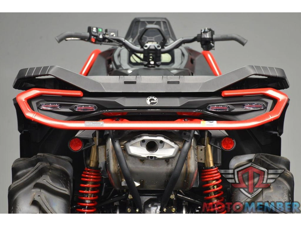 2025 Can-am Outlander X Mr 1000r Granite Grey & Legion Red alt